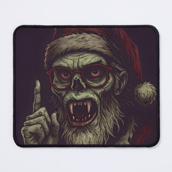Item preview, Zombie Vampire Santa Claus - I Saw That designed and sold by NightTimeJ.