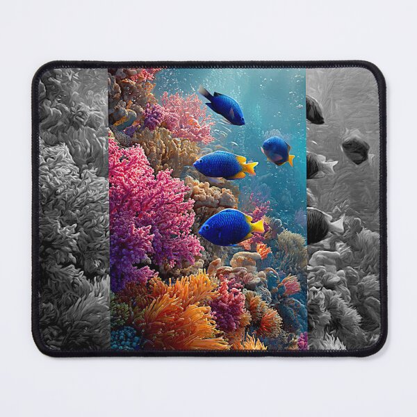Item preview, Kupang damselfish (Chrysiptera hemicyanea)#5 designed and sold by Helios Be. Lavsh.
