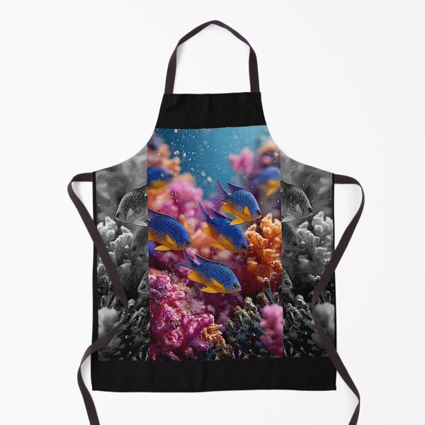 Item preview, Kupang damselfish (Chrysiptera hemicyanea)#6 designed and sold by Helios Be. Lavsh.