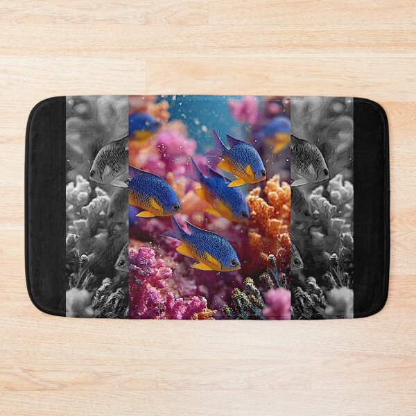 Item preview, Kupang damselfish (Chrysiptera hemicyanea)#6 designed and sold by Helios Be. Lavsh.