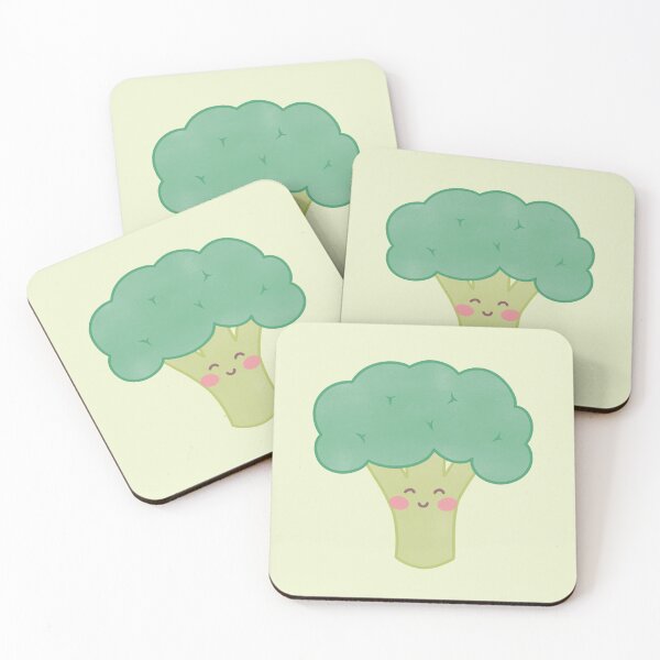 Item preview, kawaii green broccoli designed and sold by winterpumpkin.