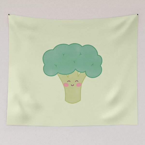 Item preview, kawaii green broccoli designed and sold by winterpumpkin.