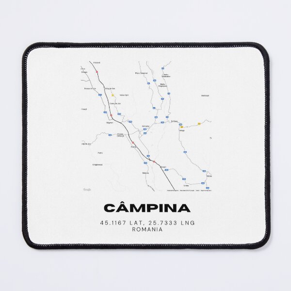 Item preview, Câmpina Romania Minimalist City Map Art designed and sold by RM-Journey.