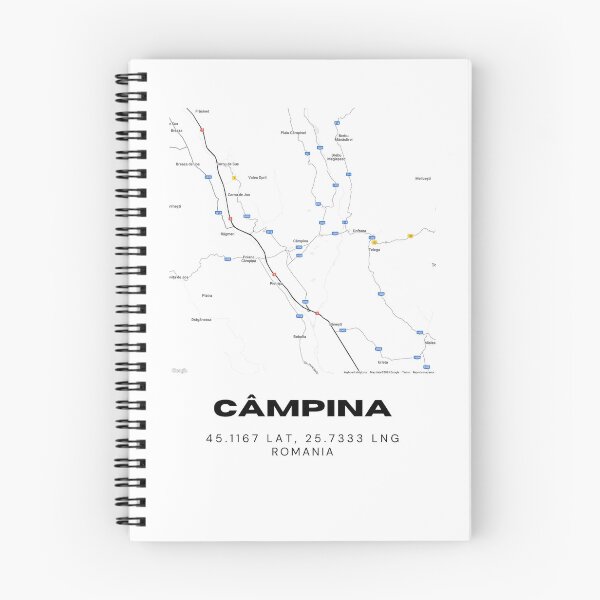 Item preview, Câmpina Romania Minimalist City Map Art designed and sold by RM-Journey.