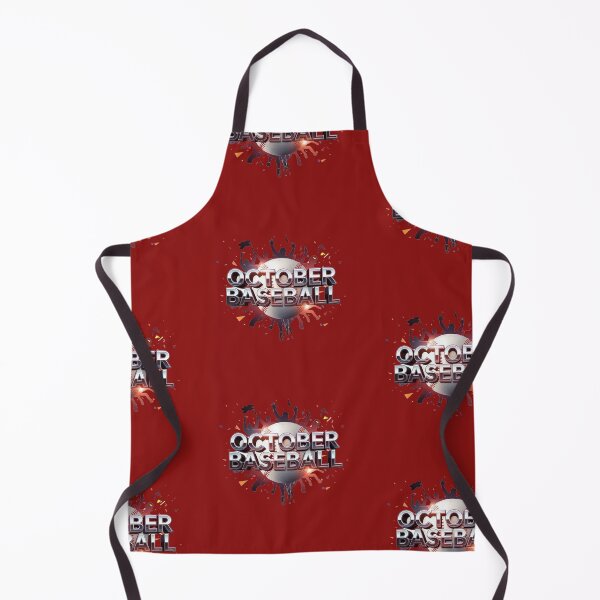 Item preview, October Baseball Energy Silver Red Fans Sports Design designed and sold by Kony83.