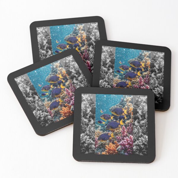 Item preview, Kupang damselfish (Chrysiptera hemicyanea)#7 designed and sold by Helios Be. Lavsh.