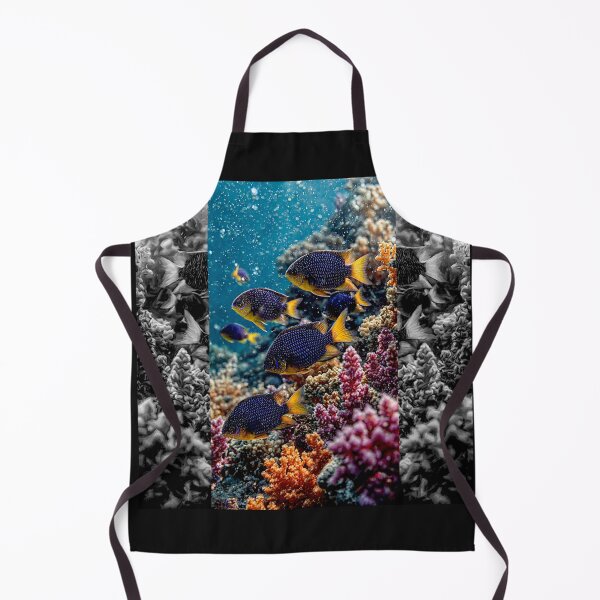 Item preview, Kupang damselfish (Chrysiptera hemicyanea)#7 designed and sold by Helios Be. Lavsh.