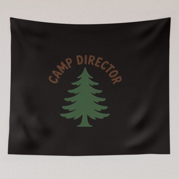 Item preview, Camp Director Counselor Summer Pine Tree Gift designed and sold by RatCurry.