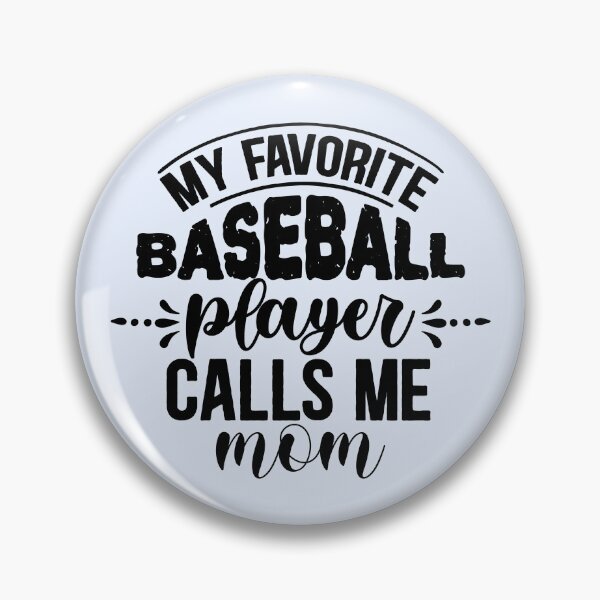 Item preview, My Favorite Baseball Player Calls Me Mom Apparel and Home Décor  designed and sold by Compass and a Camera.