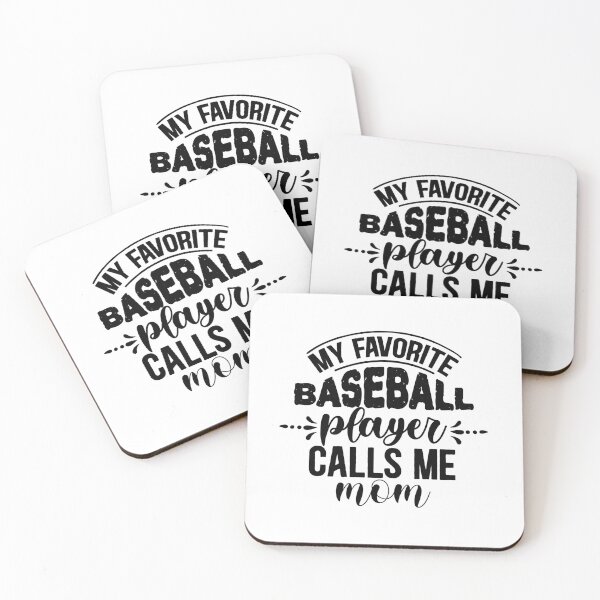 Item preview, My Favorite Baseball Player Calls Me Mom Apparel and Home Décor  designed and sold by Compass and a Camera.