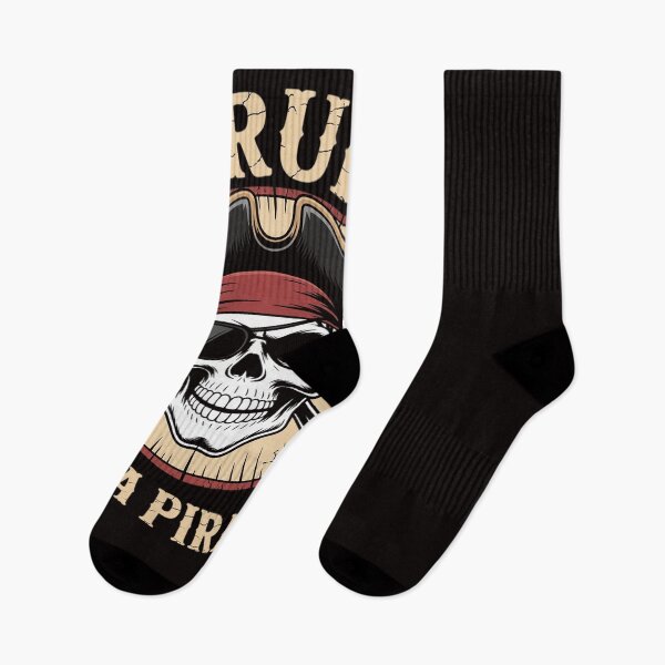 Item preview, Bruh I'm a Pirate Lazy Pirate Skull Halloween designed and sold by RatCurry.