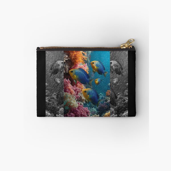 Item preview, Kupang damselfish (Chrysiptera hemicyanea)#8 designed and sold by Helios Be. Lavsh.