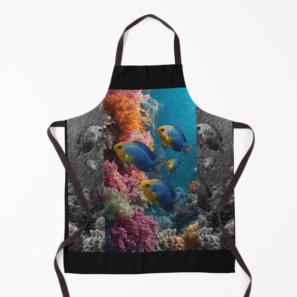 Item preview, Kupang damselfish (Chrysiptera hemicyanea)#8 designed and sold by Helios Be. Lavsh.