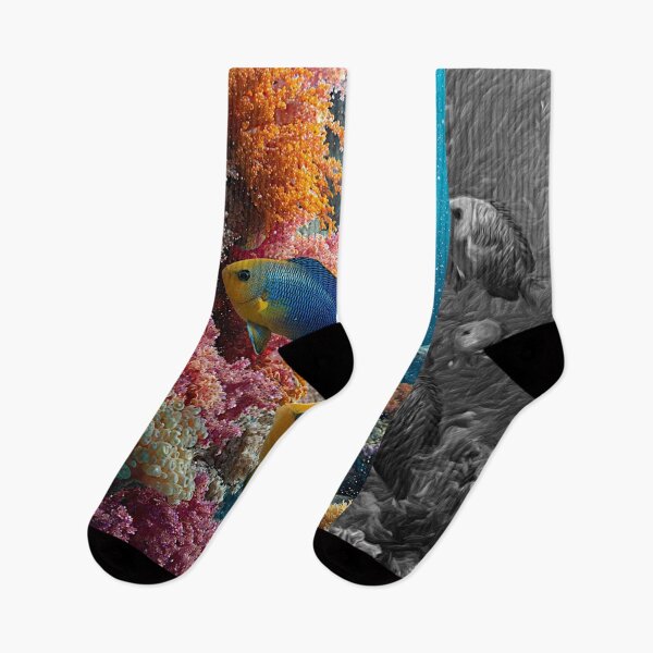 Item preview, Kupang damselfish (Chrysiptera hemicyanea)#8 designed and sold by Helios Be. Lavsh.