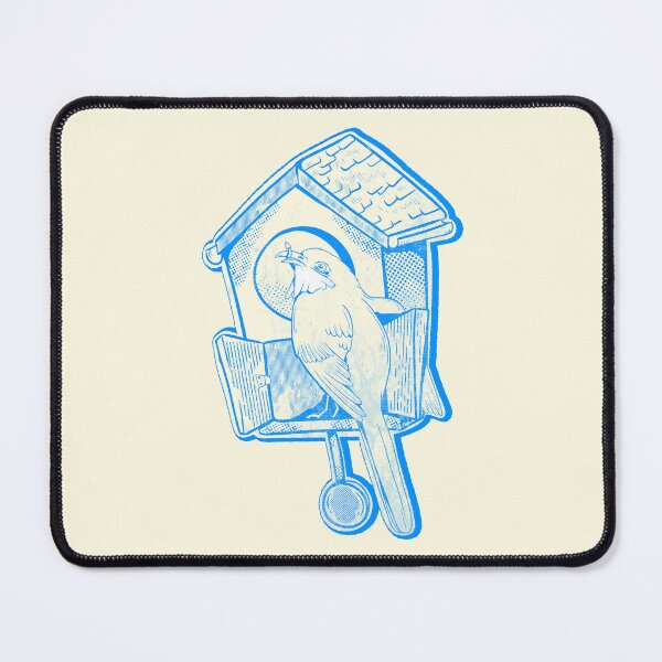 Item preview, Cuckoo breaking a cuckoo clock designed and sold by piedaydesigns.