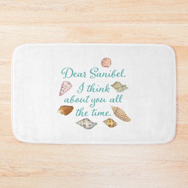 Item preview, Dear Sanibel, I think about you all the time designed and sold by Futurebeachbum.