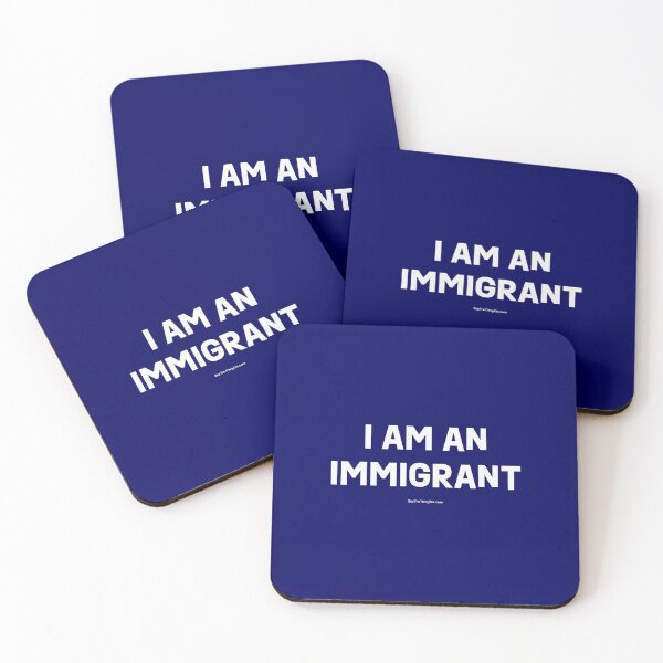 Item preview, I AM AN IMMIGRANT v1 designed and sold by Say The Thing Tee.