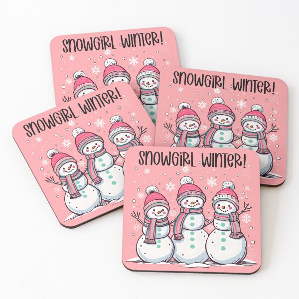 Item preview, Snowgirl Winter Best of Friends designed and sold by Glimmersmith.