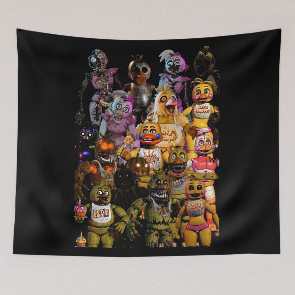 Item preview, THE Chica FNaF Poster designed and sold by MeowlessX.