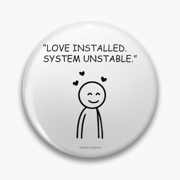 Item preview, Minimalist Stick Figure in Love – Cute & Funny Wall Art designed and sold by eivicraft.