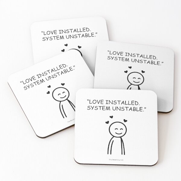 Item preview, Minimalist Stick Figure in Love – Cute & Funny Wall Art designed and sold by eivicraft.