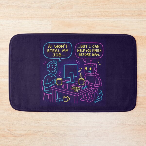 Item preview, AI isn't going to steal my job… – Design Humor Future of Work designed and sold by Serge-Design.