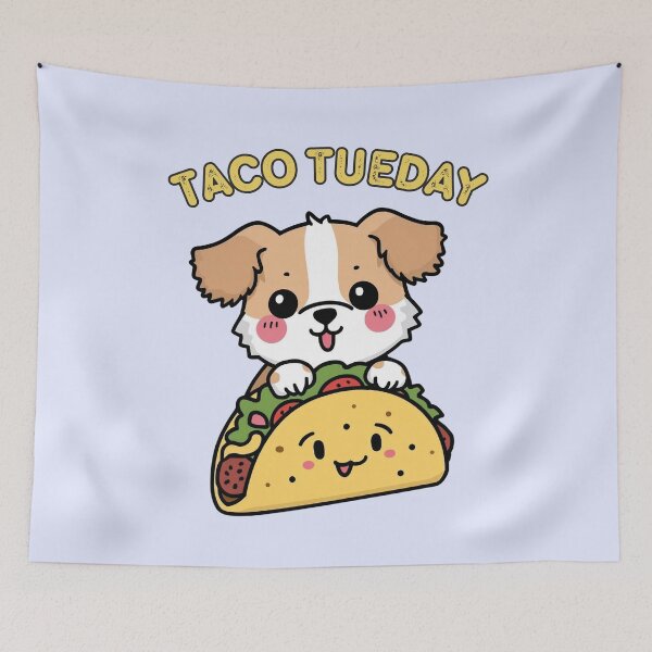 Item preview, Pup love Taco Tuesday designed and sold by SpacedOutRITZ.