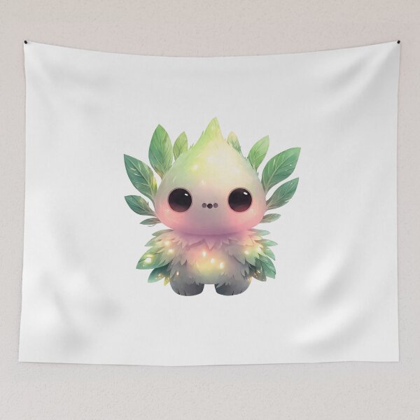 Item preview, Cute Forest Spirit – Magical Nature Fantasy Creature designed and sold by VYNROX.
