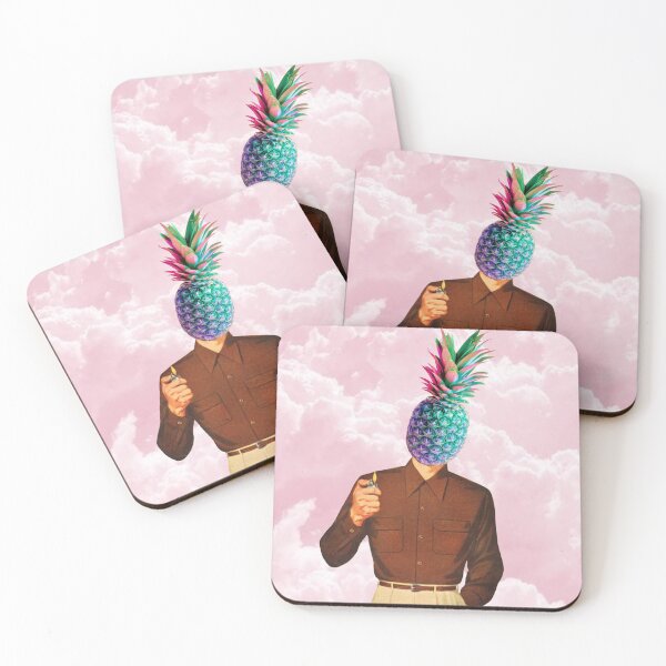 Item preview, Trippy Pastel Pineapple Man designed and sold by clarafornia.