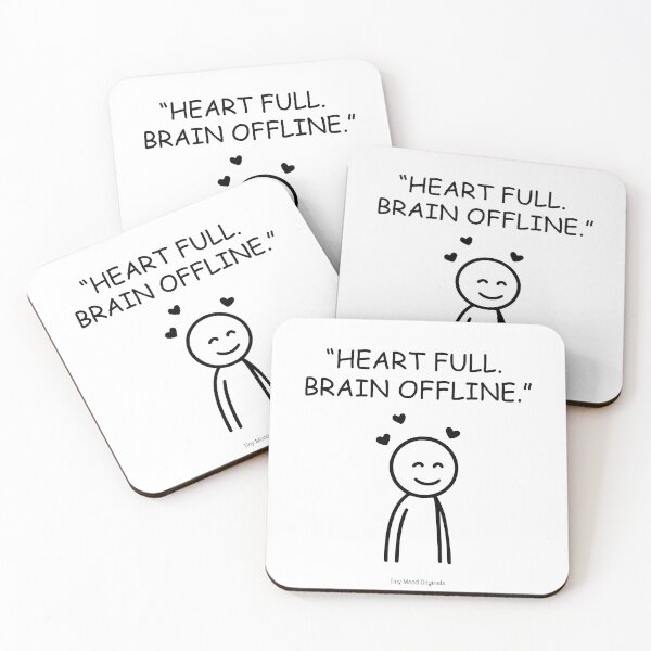 Item preview, Copy of Minimalist Stick Figure in Love – Cute & Funny Wall Art designed and sold by eivicraft.