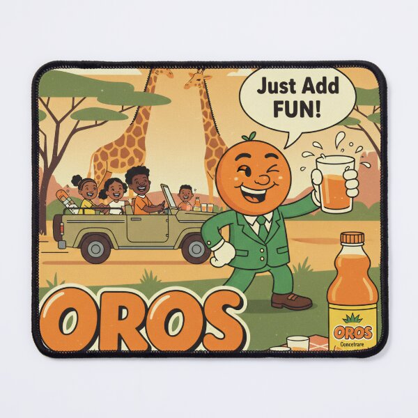 Item preview, Vintage Oros Poster designed and sold by SaltCraft.