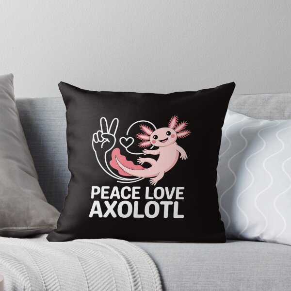 Item preview, Peace, Love Axolotl Axolotl Lover designed and sold by LapFemile.