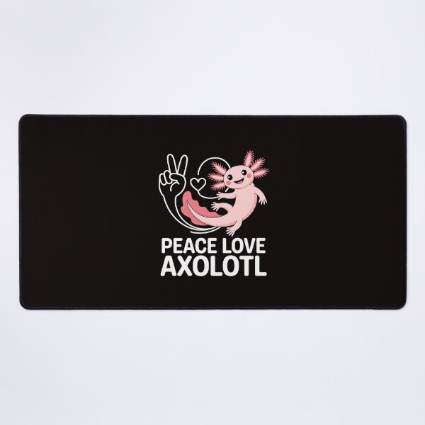 Item preview, Peace, Love Axolotl Axolotl Lover designed and sold by LapFemile.