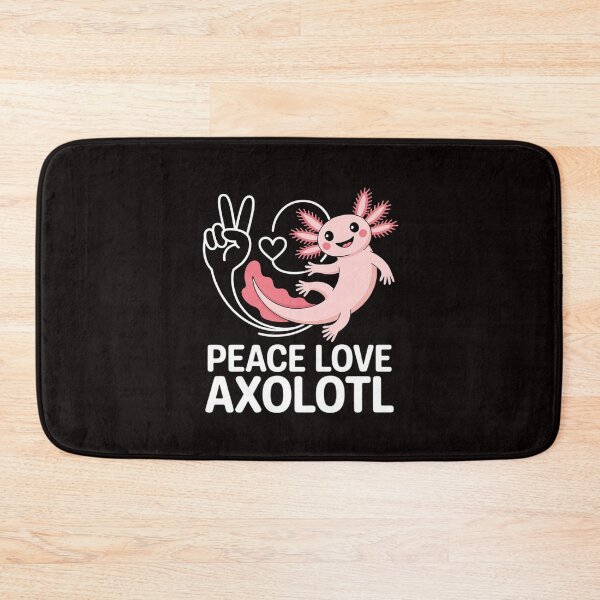 Item preview, Peace, Love Axolotl Axolotl Lover designed and sold by LapFemile.