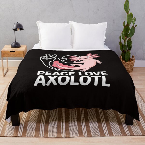 Item preview, Peace, Love Axolotl Axolotl Lover designed and sold by LapFemile.
