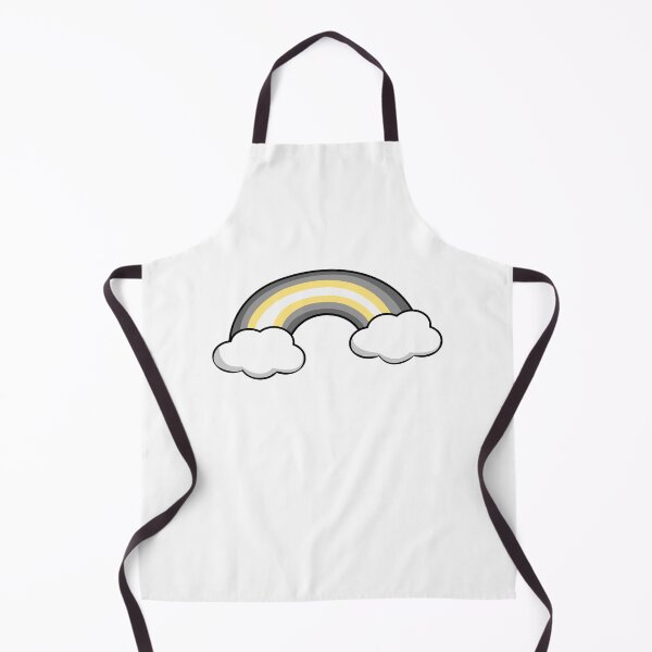 Item preview, Proud Rainbow in the Clouds Demigender designed and sold by HarveyHandcraftsandDesigns.