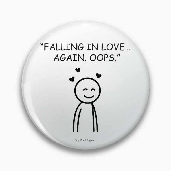 Item preview, Minimalist Stick Figure in Love – Cute & Funny Wall Art designed and sold by eivicraft.