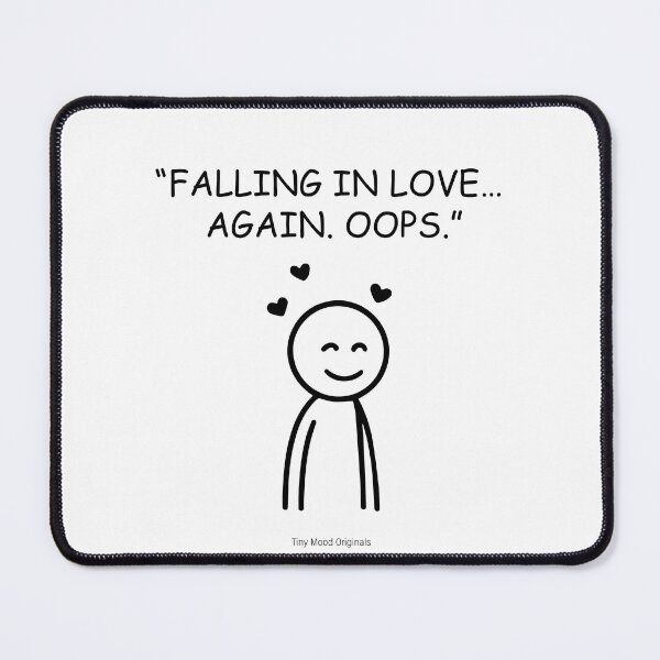 Item preview, Minimalist Stick Figure in Love – Cute & Funny Wall Art designed and sold by eivicraft.