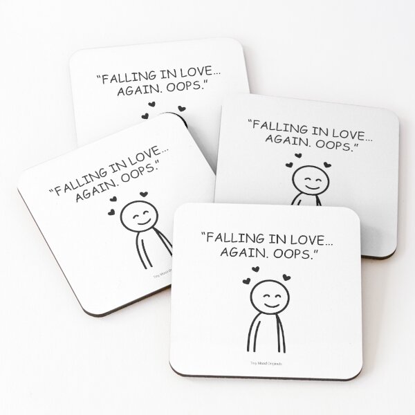 Item preview, Minimalist Stick Figure in Love – Cute & Funny Wall Art designed and sold by eivicraft.