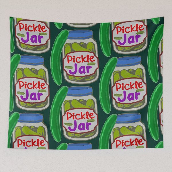 Item preview, Pickle Jar Label Big Dill Cucumber Retro Label designed and sold by DNC1134.