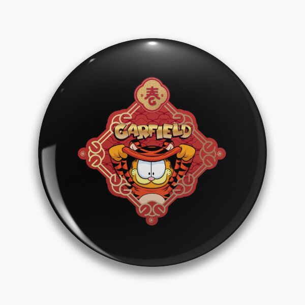 Item preview, Chinese New Year Garfield 2022 Red Badge Essential  designed and sold by ariav94830.