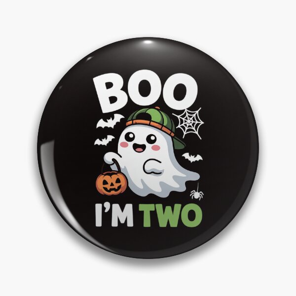 Artikelvorschau, Kinder Buh, ich bin zwei Jahre alt! 2. Geburtstag, Halloween, Jungen, Geist entworfen und verkauft von LapFemile.
