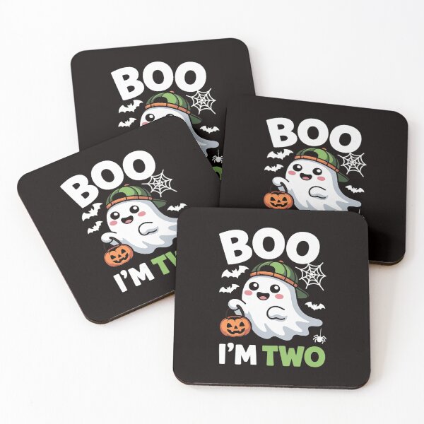 Item preview, Kids Boo I'm Two Yr 2nd Birthday Youth Halloween Boys Ghost designed and sold by LapFemile.
