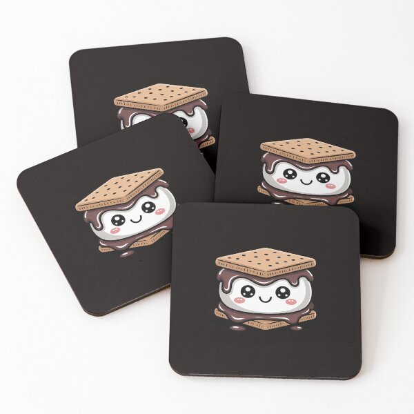 Item preview, Kawaii Halloween Group Party S'mores Sandwich Smores designed and sold by LapFemile.