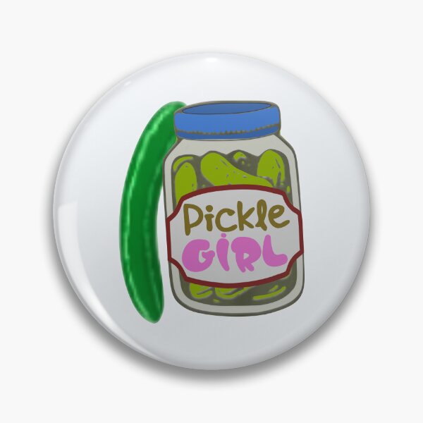 Item preview, Pickle Girl Jar Label Big Dill Cucumber designed and sold by DNC1134.