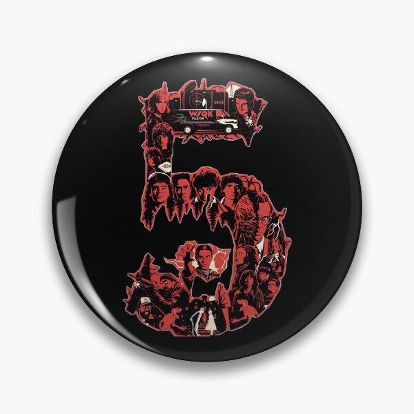 Item preview, Stranger Things Season Five Teaser Retro Aesthetic Fan Art designed and sold by arthuracm.