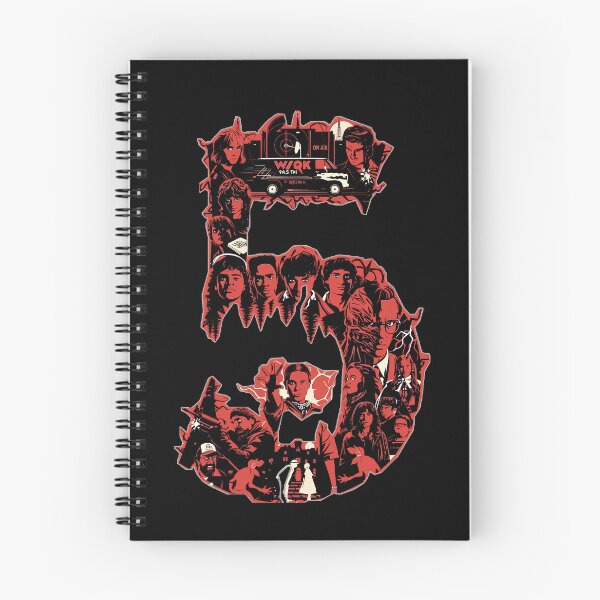 Item preview, Stranger Things Season Five Teaser Retro Aesthetic Fan Art designed and sold by arthuracm.