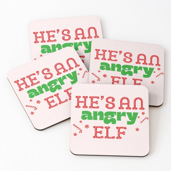 Item preview, He's an angry elf  designed and sold by Keeping Art Heavenly.