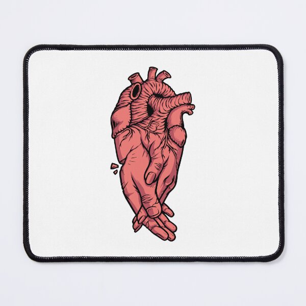 Item preview, Couple Holding Hands with Heart Organ – Cute Anatomical Love Design designed and sold by gunaone-design.