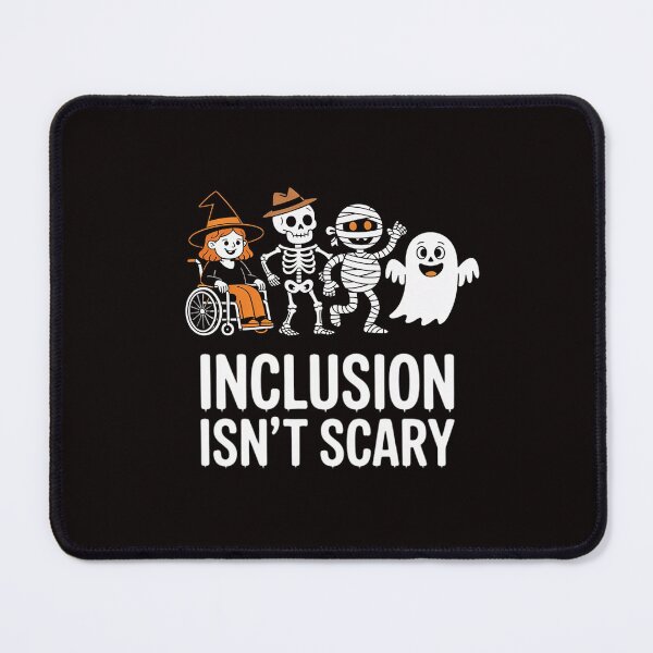 Item preview, Inclusion Isn't Scary SLP Halloween Sped Teacher designed and sold by LapFemile.